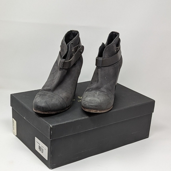 rag & bone Shoes - Rag & Bone Harrow Gray Suede Booties With Box Size 39.5 US Size 8.5